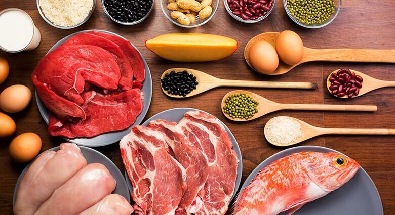 Alimentos abundantes y ricos en proteínas para bajar de peso. 