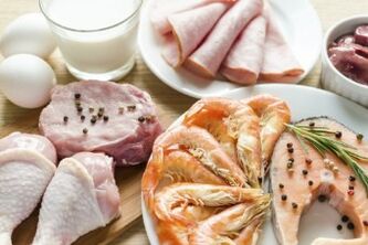 Labio de la dieta de proteínas