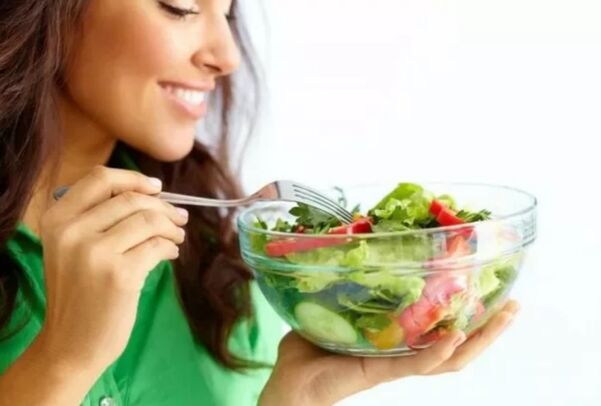 La nutrición correcta es un buen alimento